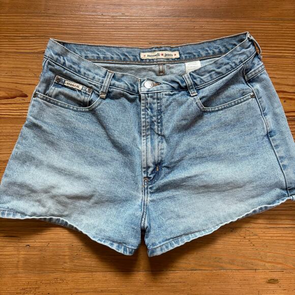 Zana Di Jeans retro y2k light wash jean shorts SIZE 12/13 - Picture 1 of 4